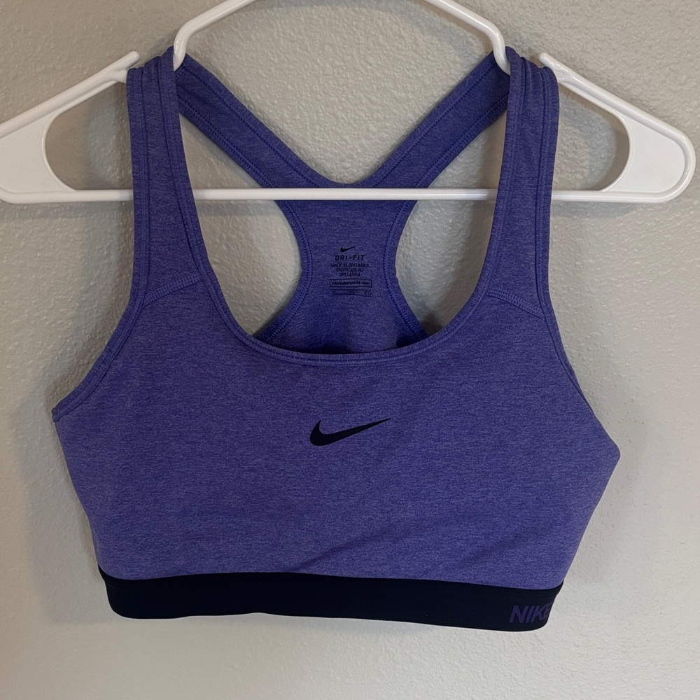 Nike Purple Racerback Sports Bra